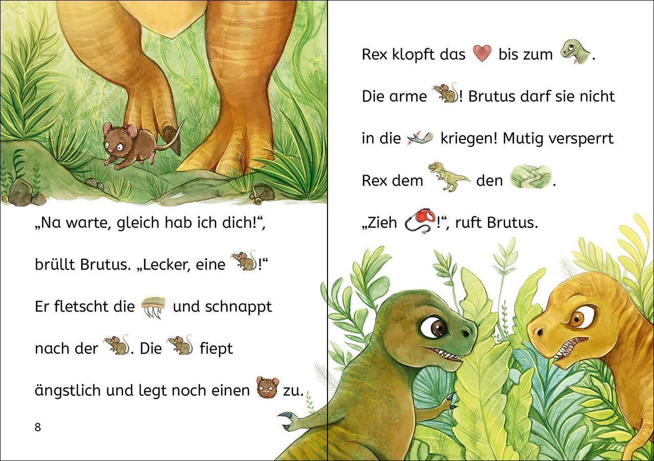 Bild: 9783743214804 | Bildermaus - Der kleine Dino sucht einen Freund | Maja von Vogel