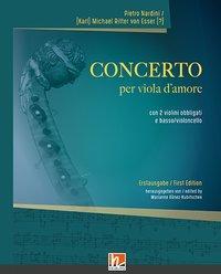 Cover: 9783990357132 | Concerto per viola d'amore | Pietro Nardini (u. a.) | Taschenbuch