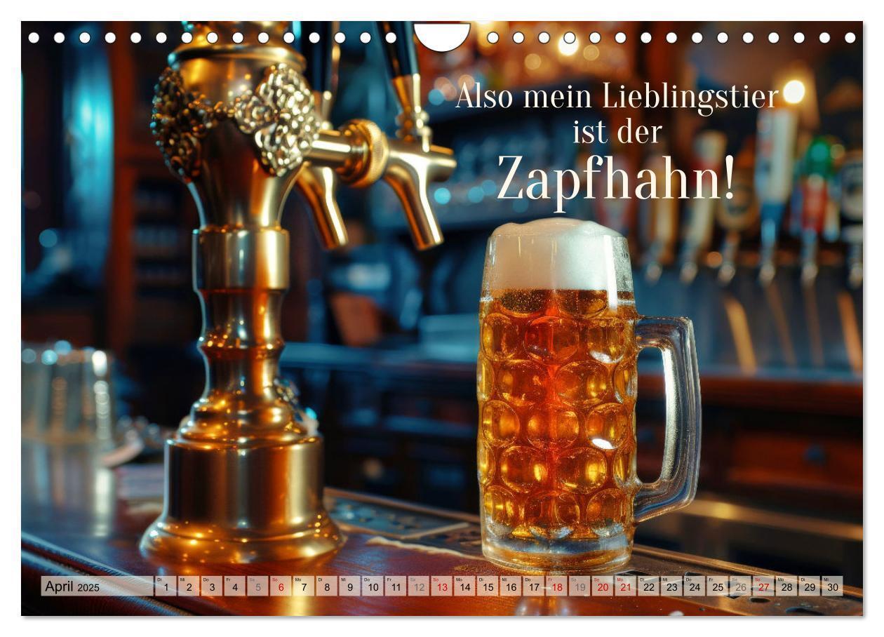 Bild: 9783383783944 | Ich brauch mehr Vitamin Bier (Wandkalender 2025 DIN A4 quer),...