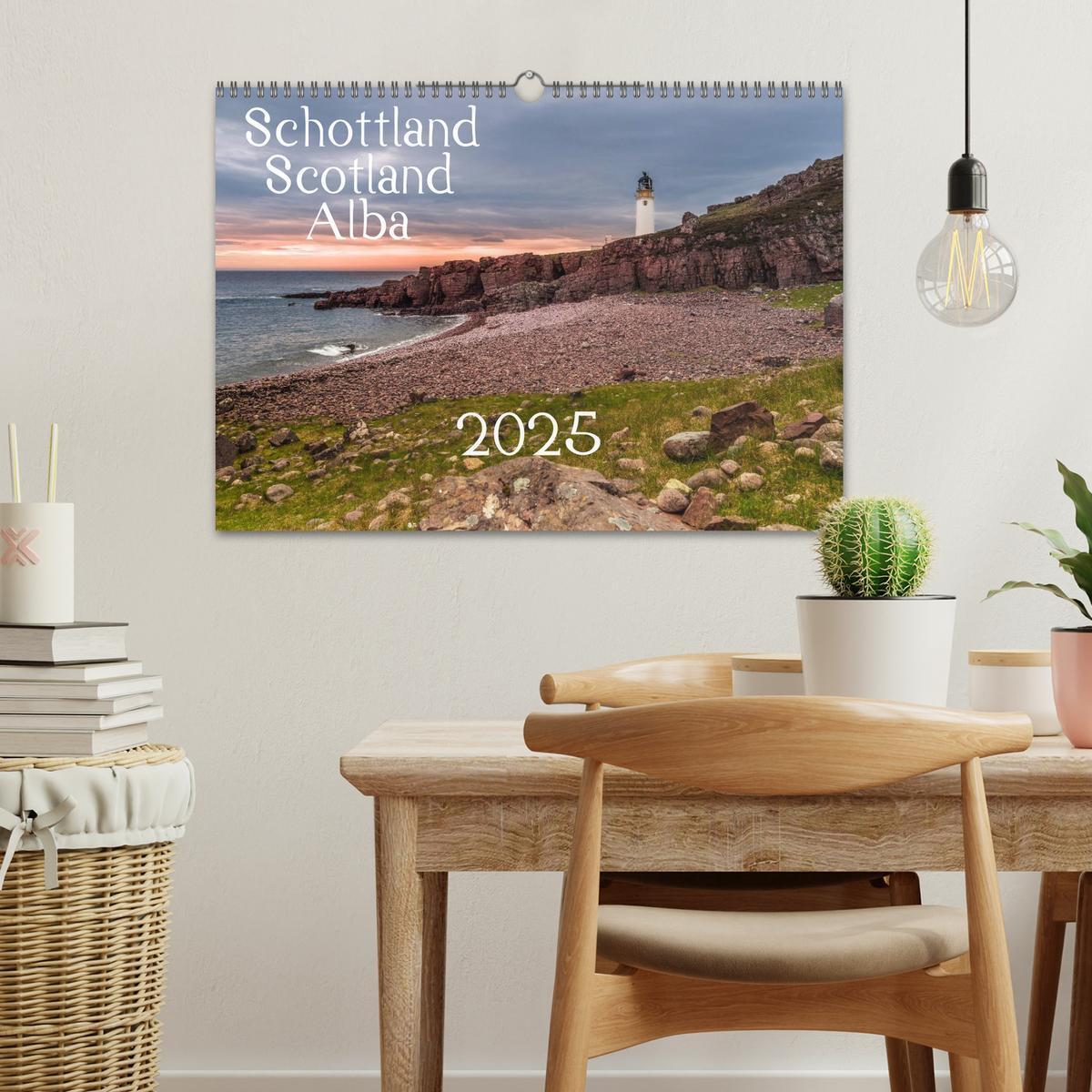 Bild: 9783435709243 | Schottland - Scotland - Alba (Wandkalender 2025 DIN A3 quer),...