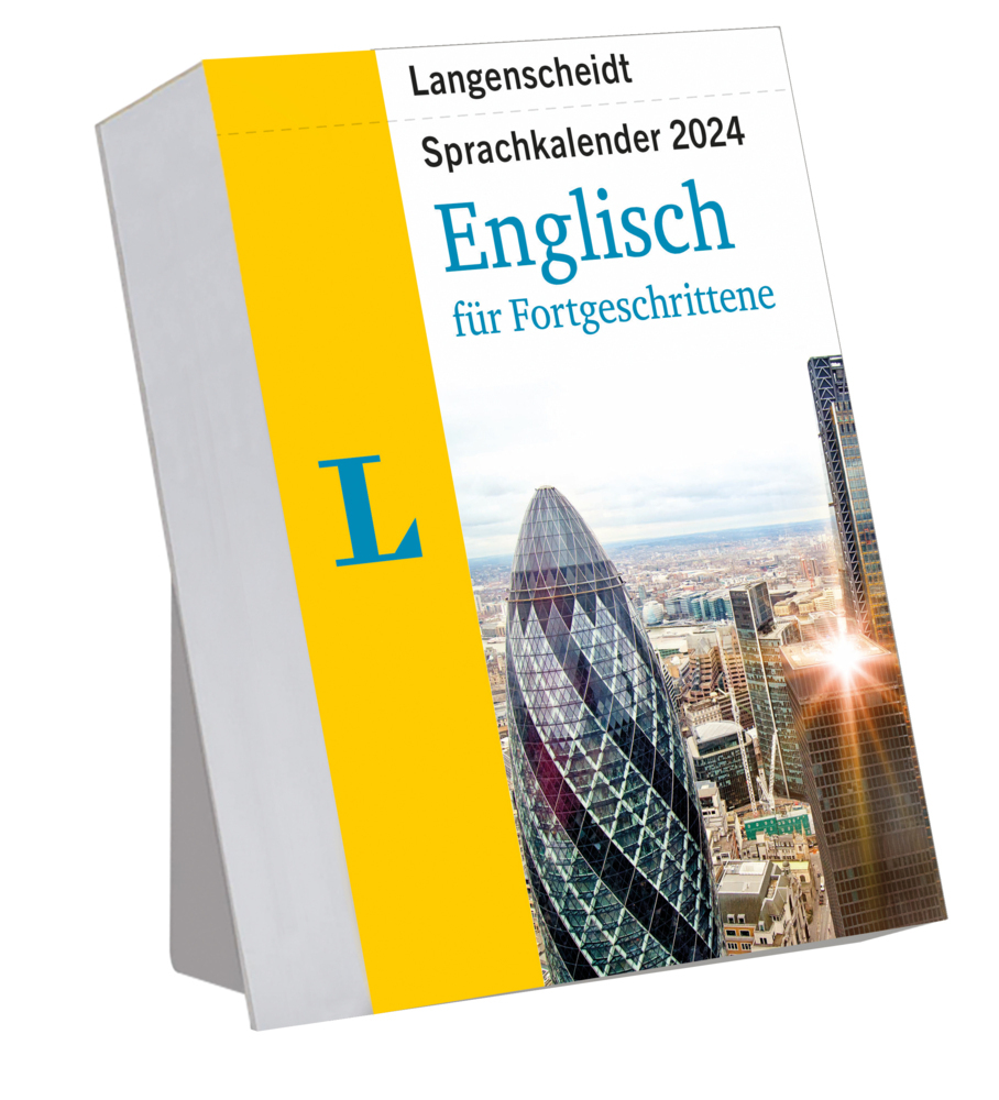 Cover: 9783125635791 | Langenscheidt Sprachkalender Englisch für Fortgeschrittene 2024 | Buch