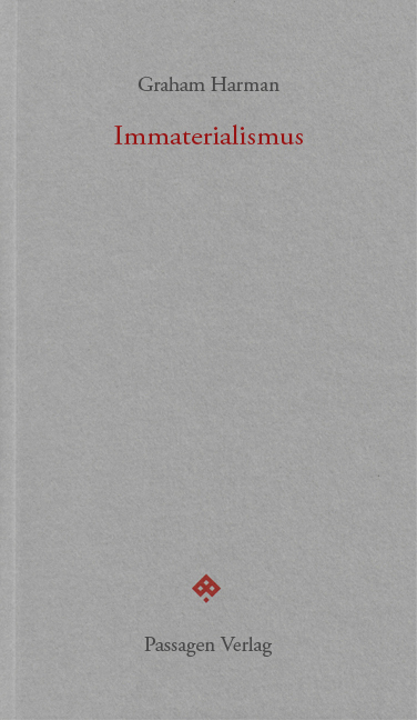 Cover: 9783709204481 | Immaterialismus | Objekte und Sozialtheorie | Graham Harman | Buch