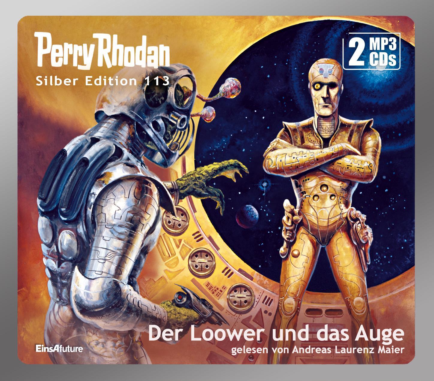 Cover: 9783957951601 | Perry Rhodan Silber Edition 113: Der Loower und das Auge (2 MP3-CDs)