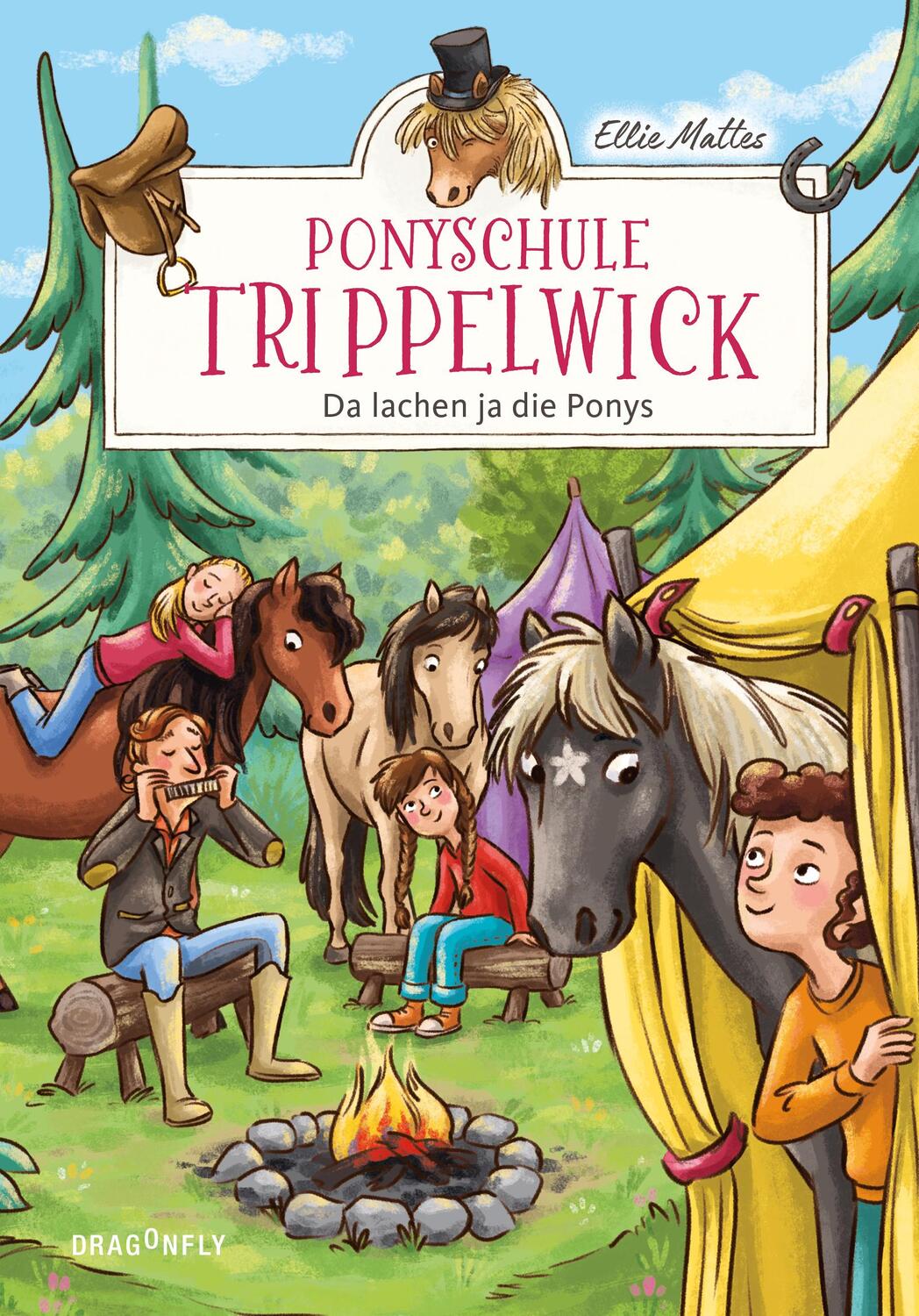 Cover: 9783748800798 | Ponyschule Trippelwick - Da lachen ja die Ponys | Ellie Mattes | Buch