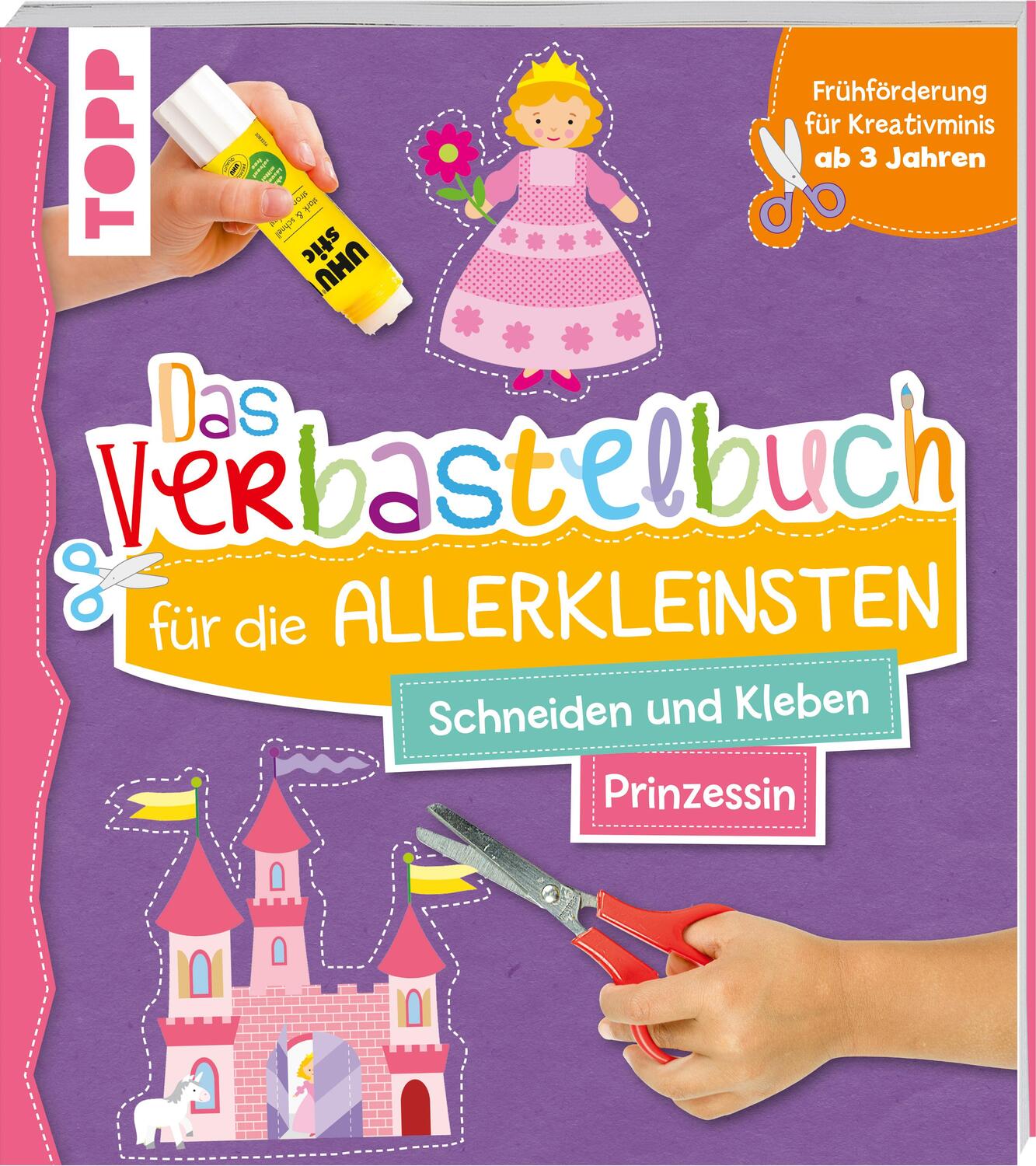 Cover: 9783735890146 | Das Verbastelbuch für die Allerkleinsten. Schneiden und Kleben....