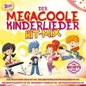 Cover: 9003549552093 | Der megacoole Kinderlieder Hit-Mix 80 Hits f Kids | Various | Audio-CD