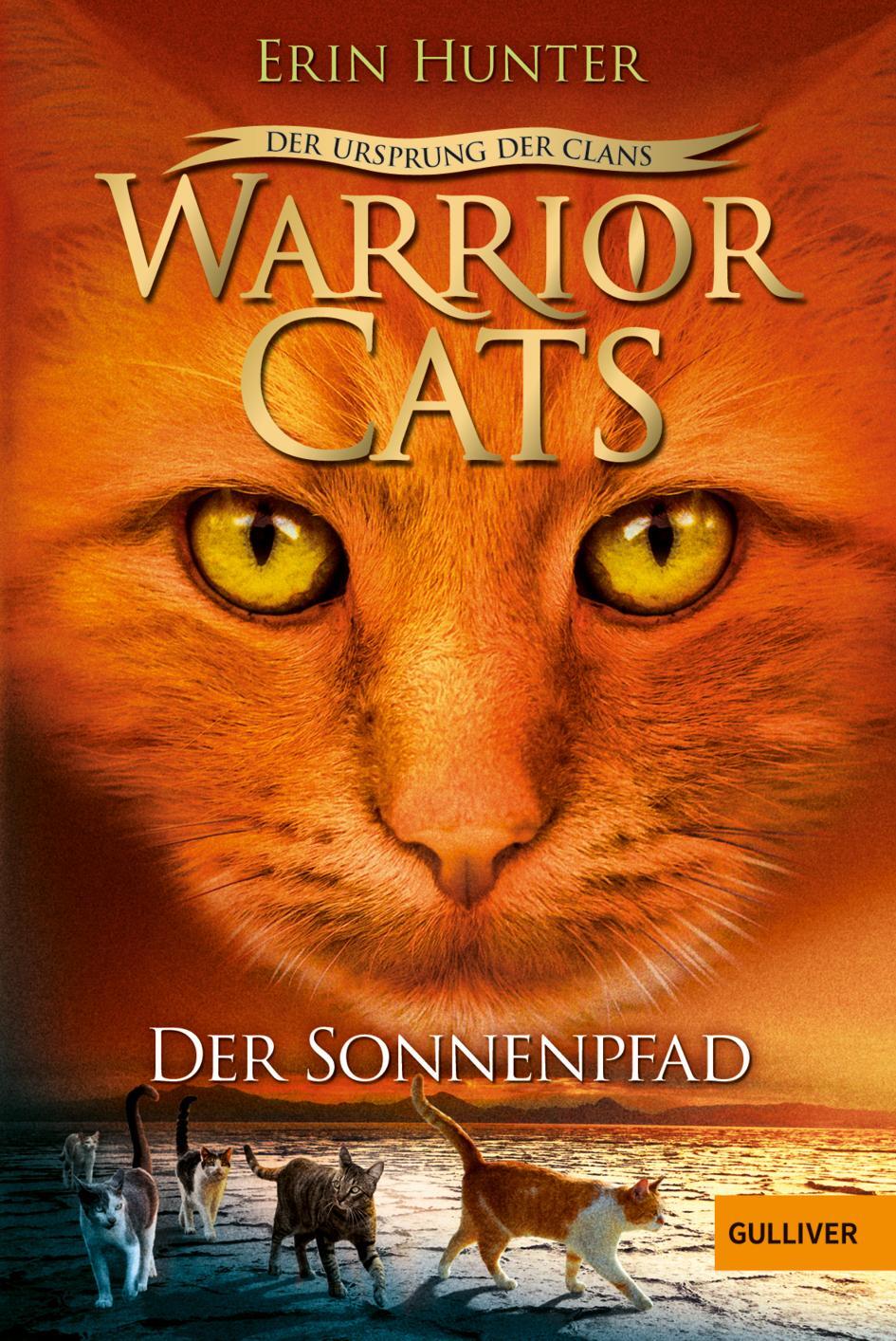 Cover: 9783407749673 | Warrior Cats 5/01. - Der Ursprung der Clans. Der Sonnenpfad | Hunter