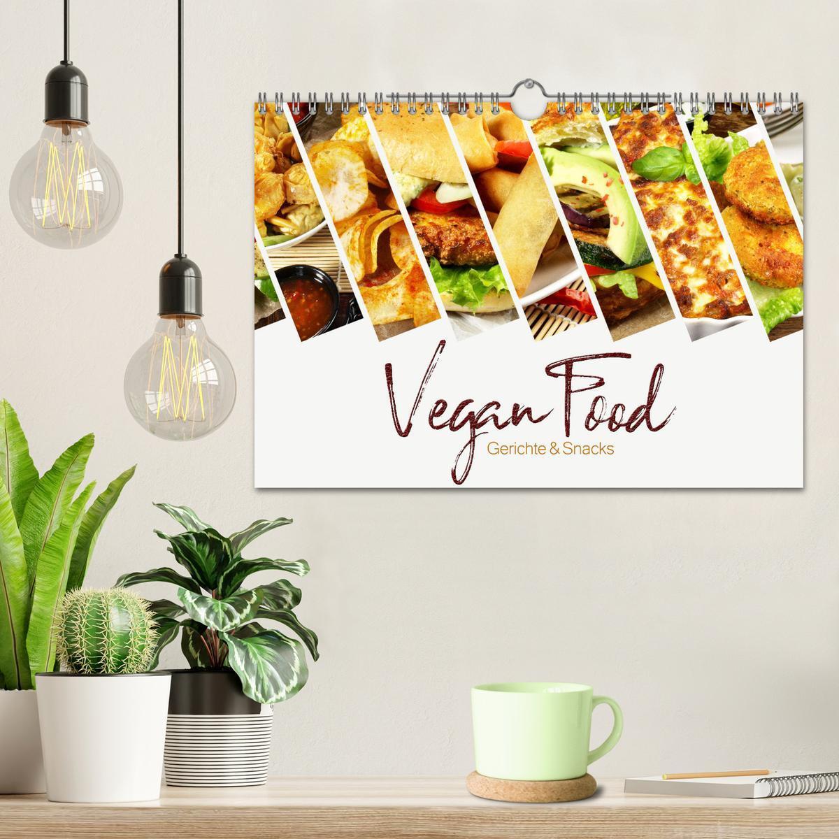 Bild: 9783435067077 | Vegan Food Kalender ¿ Gerichte und Snacks (Wandkalender 2025 DIN A4...