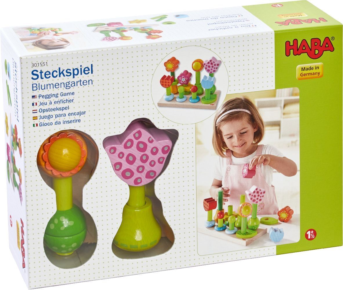 Bild: 4010168209180 | Steckspiel Blumenzauber | Stück | 1301551001 | Deutsch | 2020 | HABA