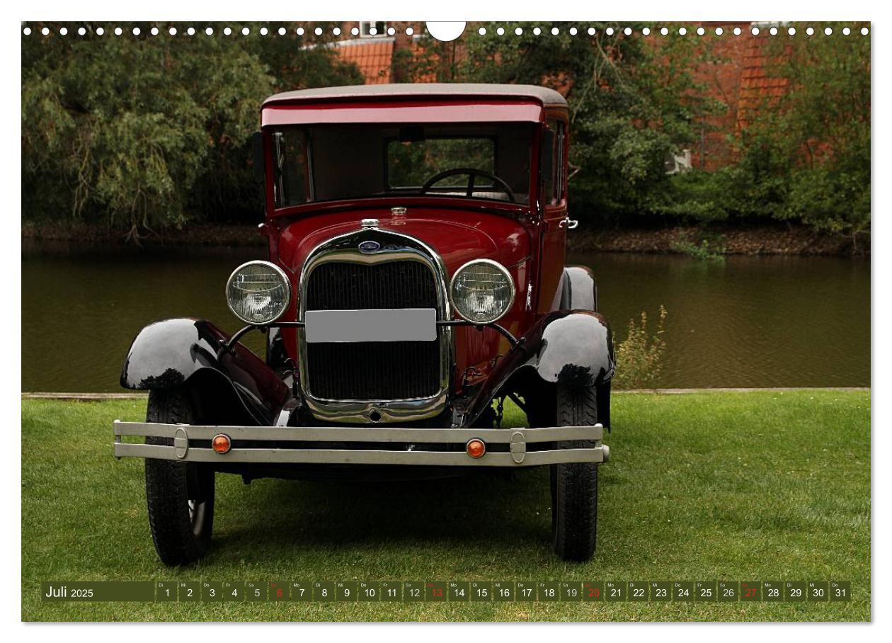 Bild: 9783435493821 | Oldtimer vergangenger Jahrzehnte (Wandkalender 2025 DIN A3 quer),...