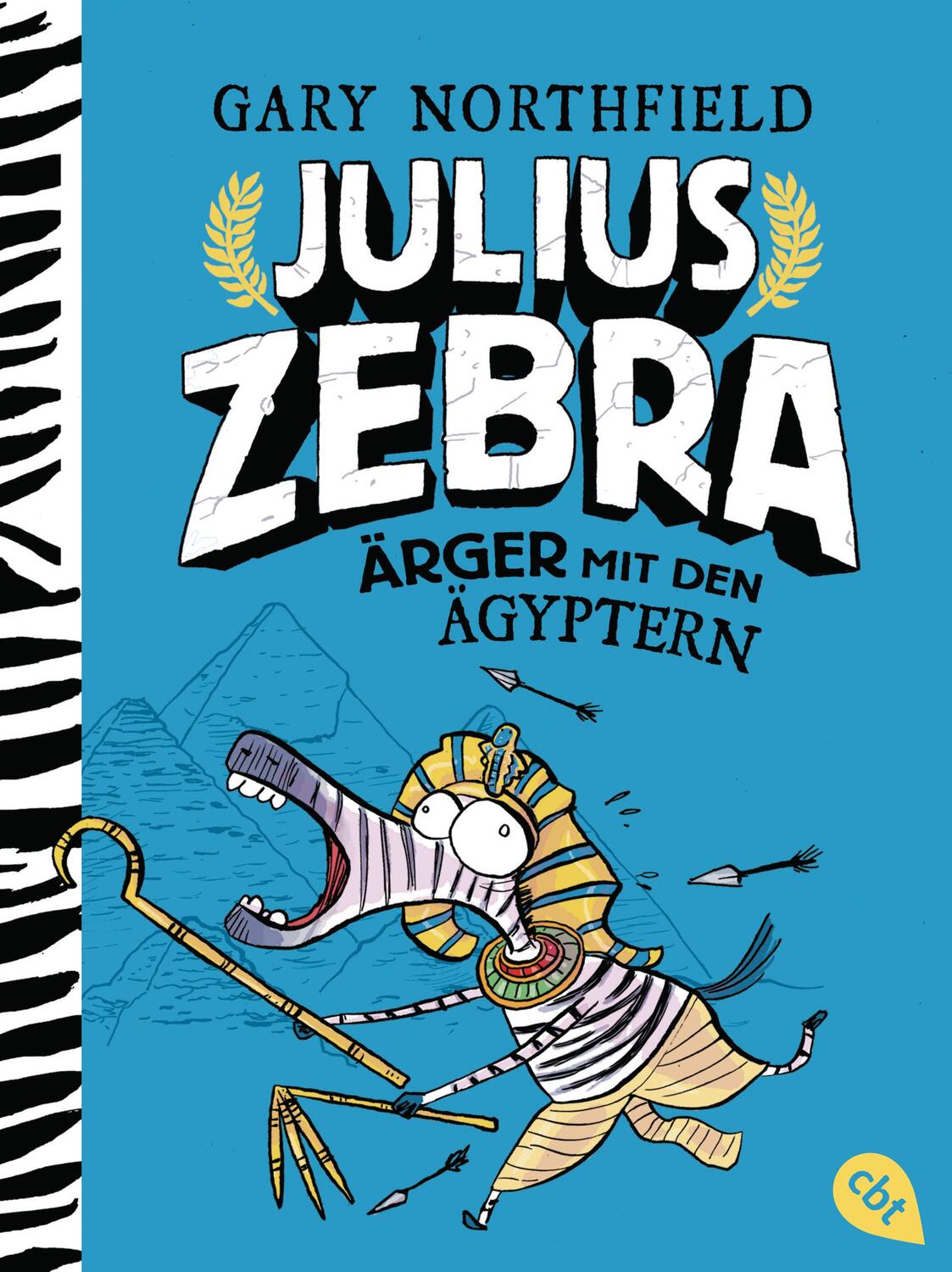 Cover: 9783570313954 | Julius Zebra - Ärger mit den Ägyptern | Gary Northfield | Taschenbuch