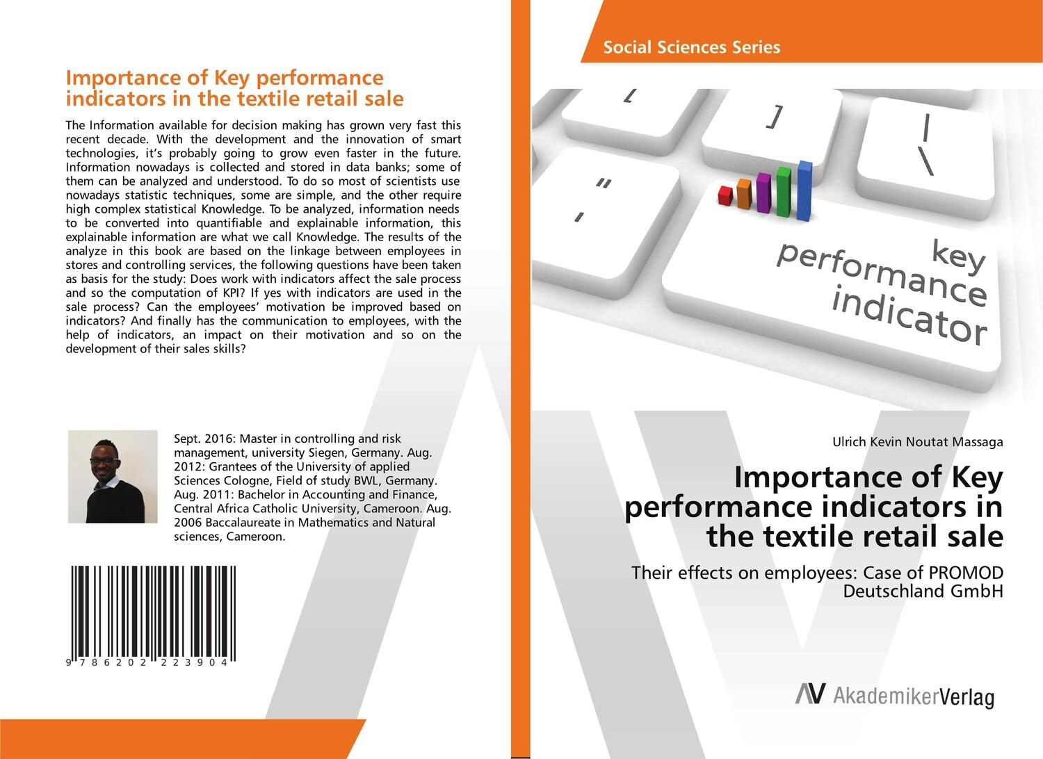 Cover: 9786202223904 | Importance of Key performance indicators in the textile retail sale