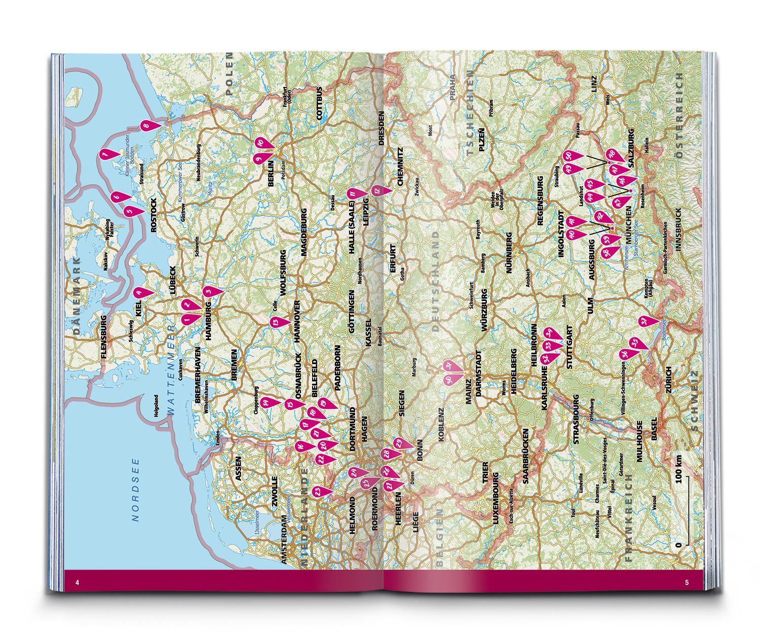 Bild: 9783991541585 | Die 50 schönsten Fahrradziele in Deutschland | Taschenbuch | 208 S.