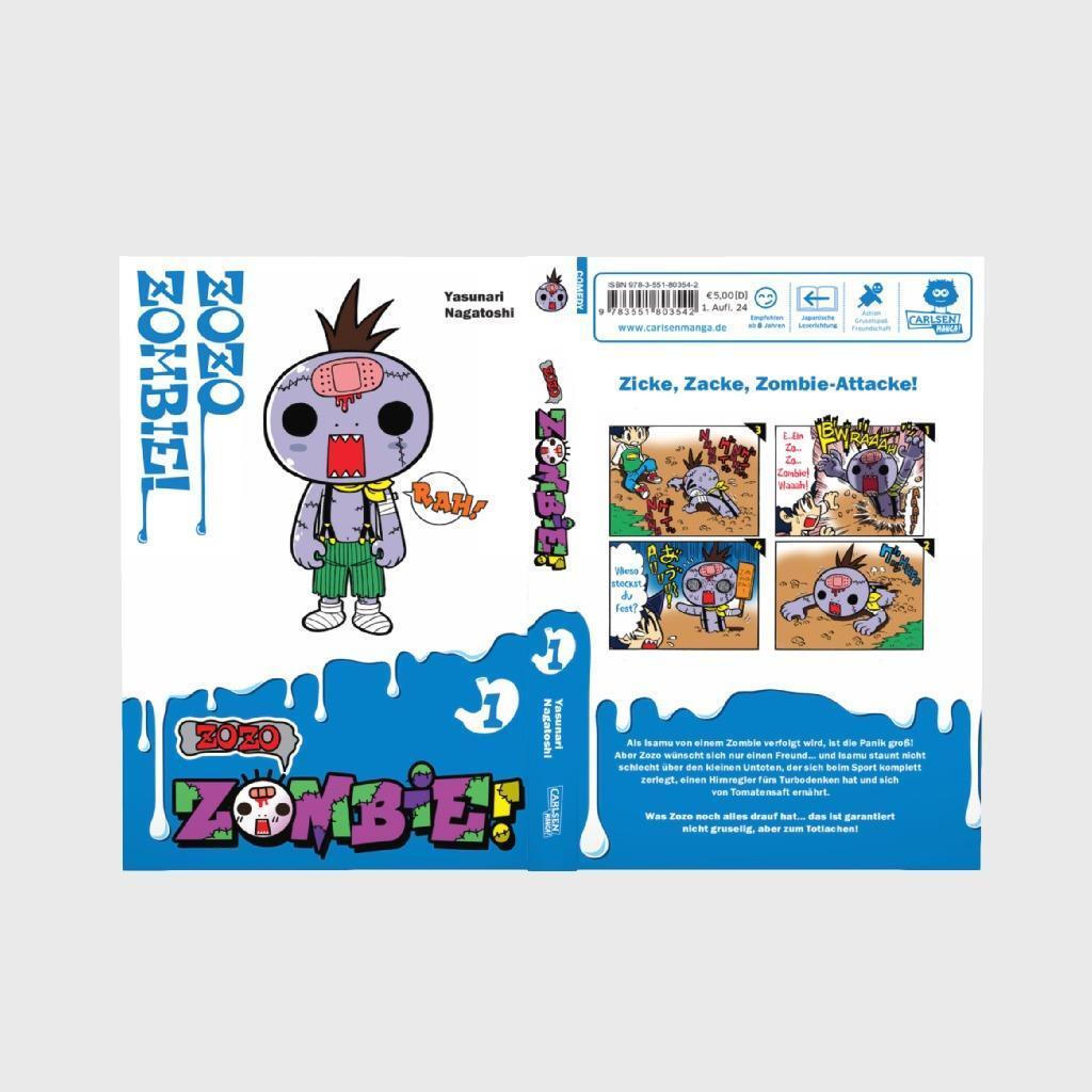 Bild: 9783551803542 | Zozo Zombie 1 | Yasunari Nagatoshi | Taschenbuch | Zozo Zombie | 2024