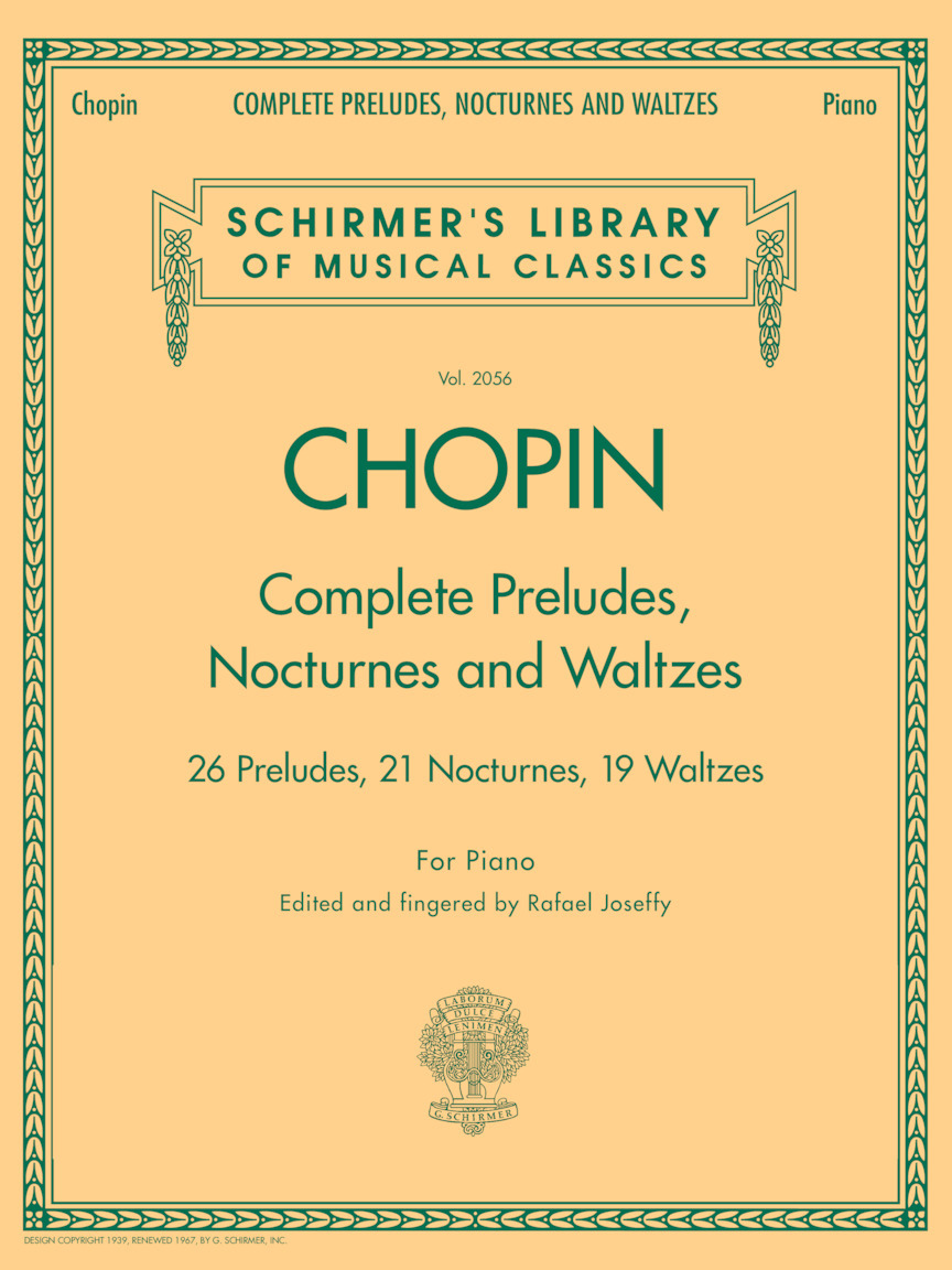 Cover: 73999564532 | Complete Preludes, Nocturnes &amp; Waltzes | Piano Collection | Buch