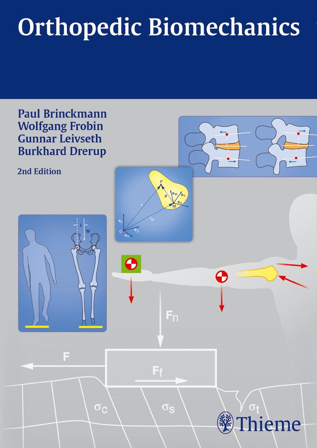 Cover: 9783131768223 | Orthopedic Biomechanics | Paul Brinckmann (u. a.) | Taschenbuch | 2015
