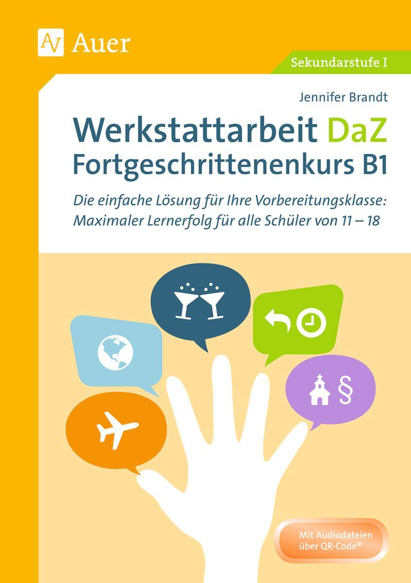 Cover: 9783403080541 | Werkstattarbeit DaZ - Fortgeschrittenenkurs B1 | Jennifer Brandt