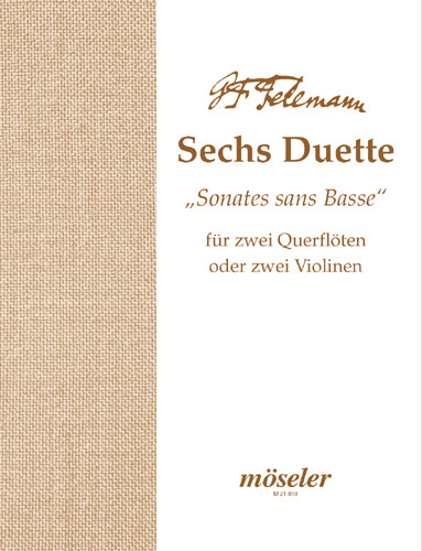Cover: 9790203705246 | 6 Duette/Sonaten | Georg Philipp Telemann | Broschüre | Buch | Deutsch