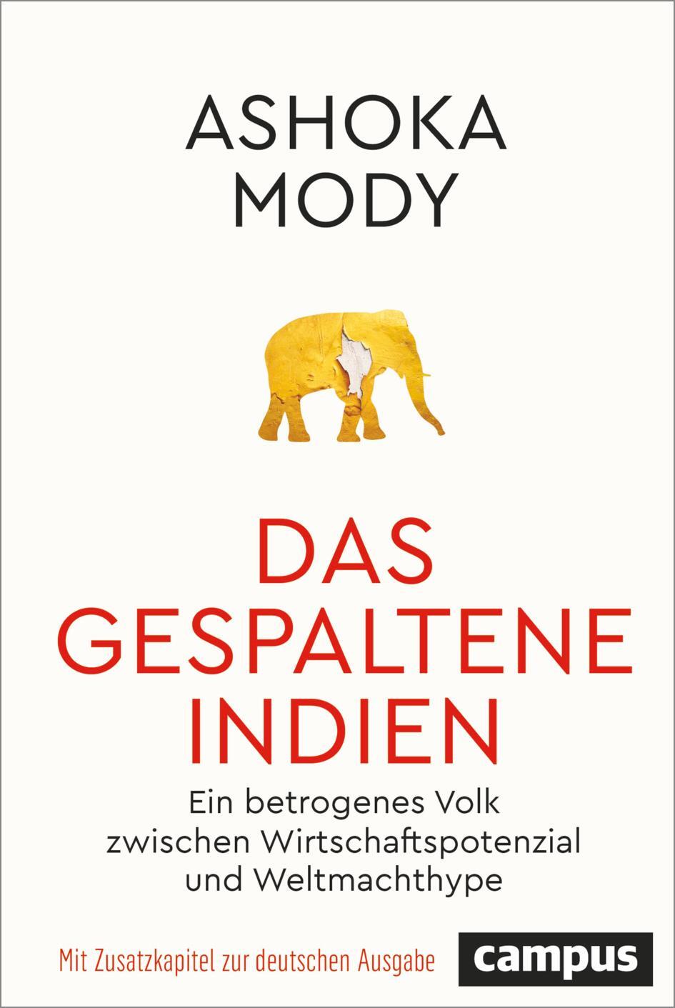 Cover: 9783593519630 | Das gespaltene Indien | Ashoka Mody | Buch | 448 S. | Deutsch | 2024