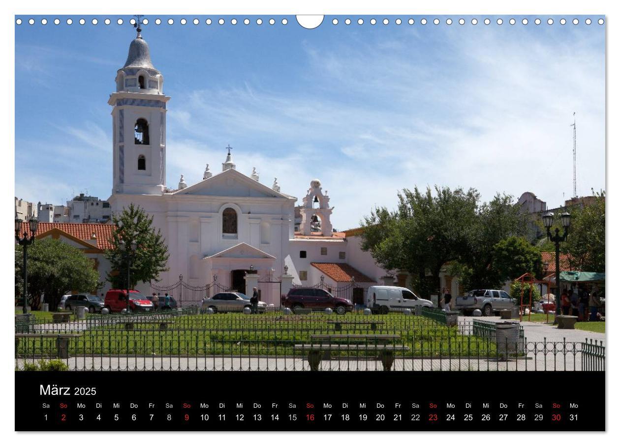 Bild: 9783435644711 | Buenos Aires (Wandkalender 2025 DIN A3 quer), CALVENDO Monatskalender