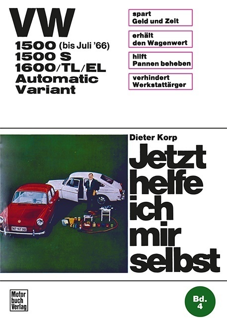 Cover: 9783879430437 | VW 1500 (bis Juli 66)/1600 (alle Modelle) | Dieter Korp | Taschenbuch