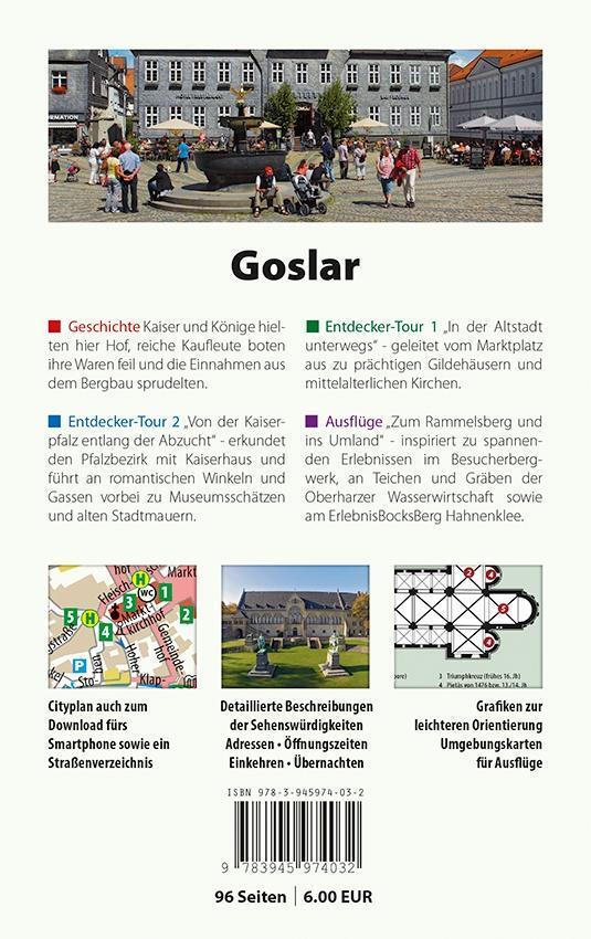 Bild: 9783945974032 | Goslar - Der Stadtführer | Angelika Kroker (u. a.) | Taschenbuch