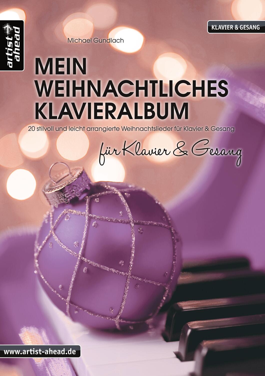 Cover: 9783866421509 | Mein weihnachtliches Klavieralbum für Klavier &amp; Gesang | Gundlach
