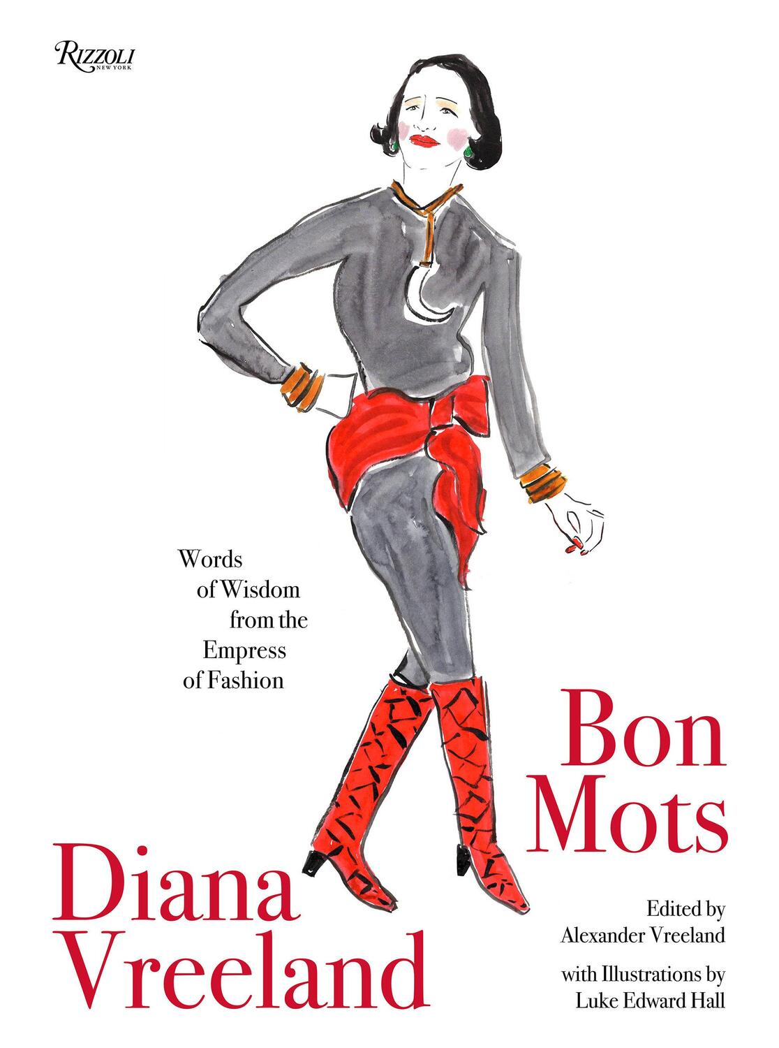 Cover: 9780789344069 | Diana Vreeland: Bon Mots | Words of Wisdom From the Empress of Fashion
