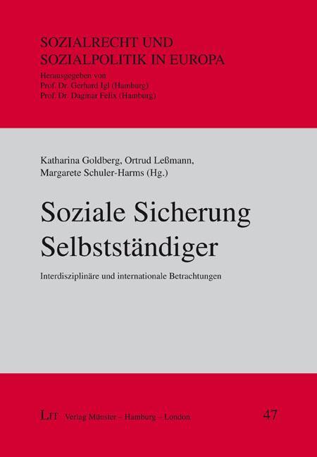 Cover: 9783643150776 | Soziale Sicherung Selbstständiger | Katharina Goldberg (u. a.) | Buch