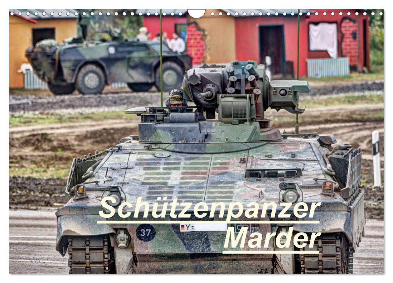 Cover: 9783383615504 | Schützenpanzer Marder (Wandkalender 2024 DIN A3 quer), CALVENDO...
