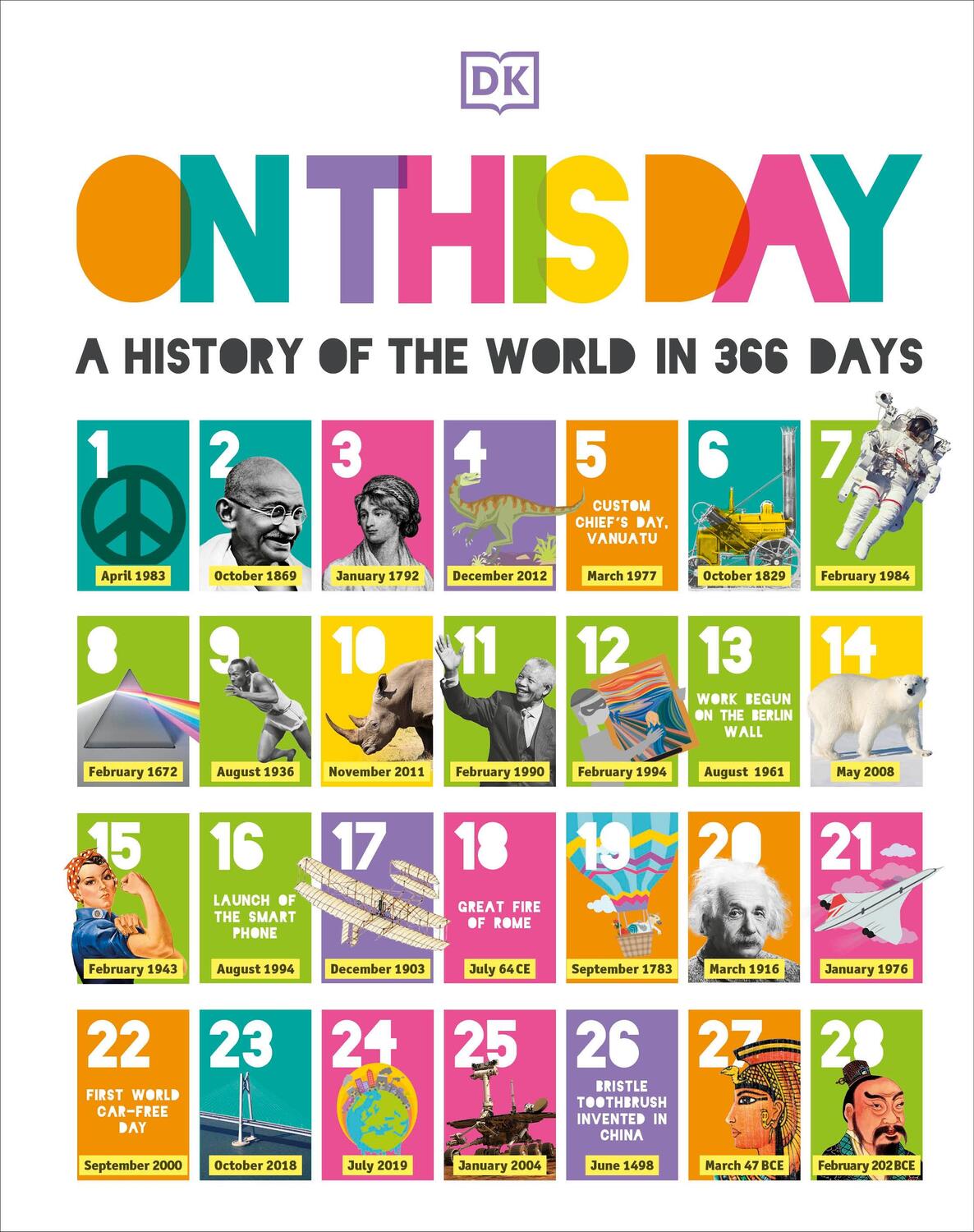 Cover: 9780744029178 | On This Day: A History of the World in 366 Days | Dk | Buch | Englisch