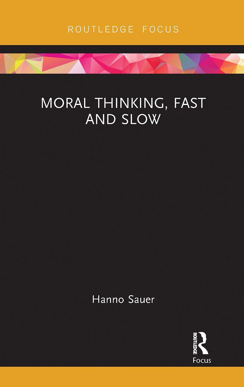 Cover: 9780367733469 | Moral Thinking, Fast and Slow | Hanno Sauer | Taschenbuch | Englisch