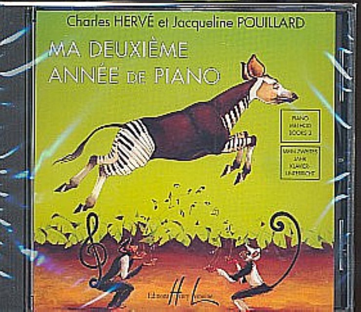 Cover: 9790231701715 | Ma Deuxiéme Année de Piano | Charles/Pouillard, Jacqueline Hervé | CD