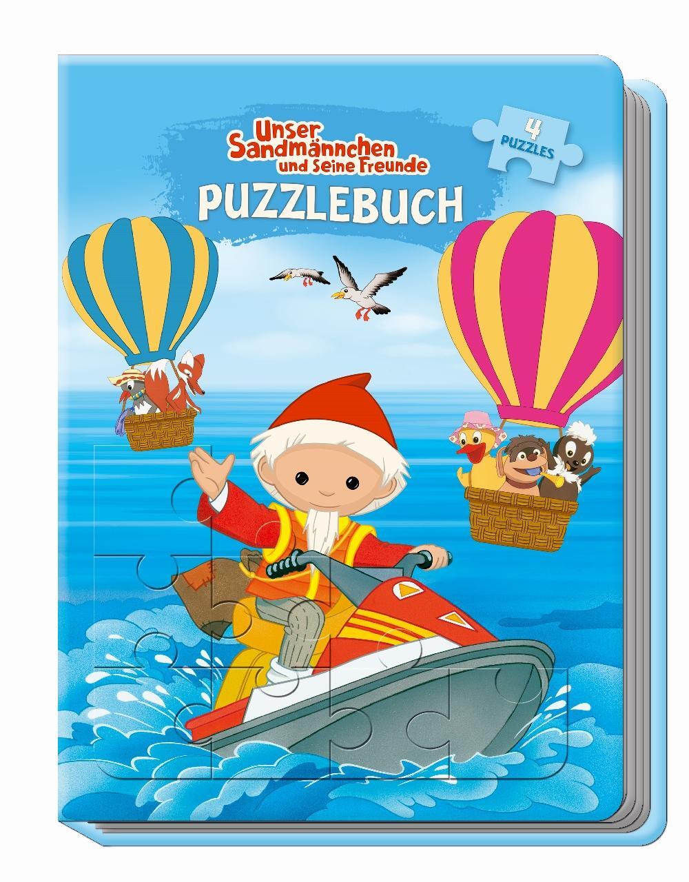 Cover: 9783957748089 | Unser Sandmännchen und seine Freunde Puzzlebuch | Buch | Puzzlebuch