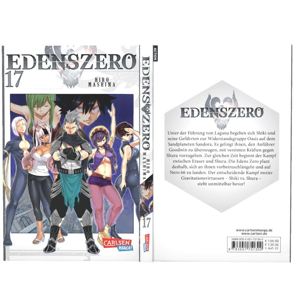 Bild: 9783551751300 | Edens Zero 17 | Hiro Mashima | Taschenbuch | Edens Zero | 192 S.