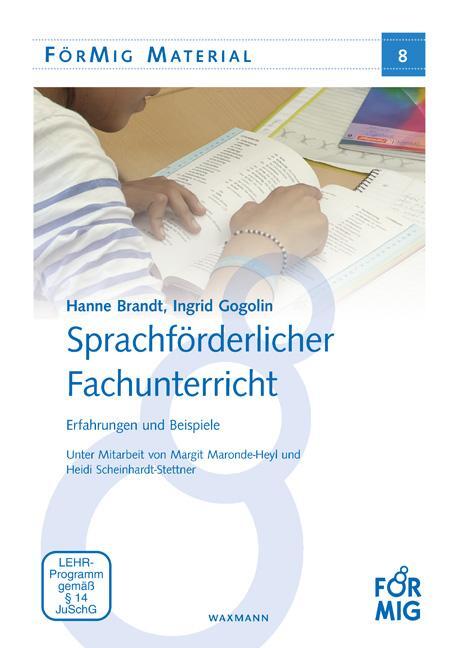 Cover: 9783830933786 | Sprachförderlicher Fachunterricht | Erfahrungen und Beispiele | Buch