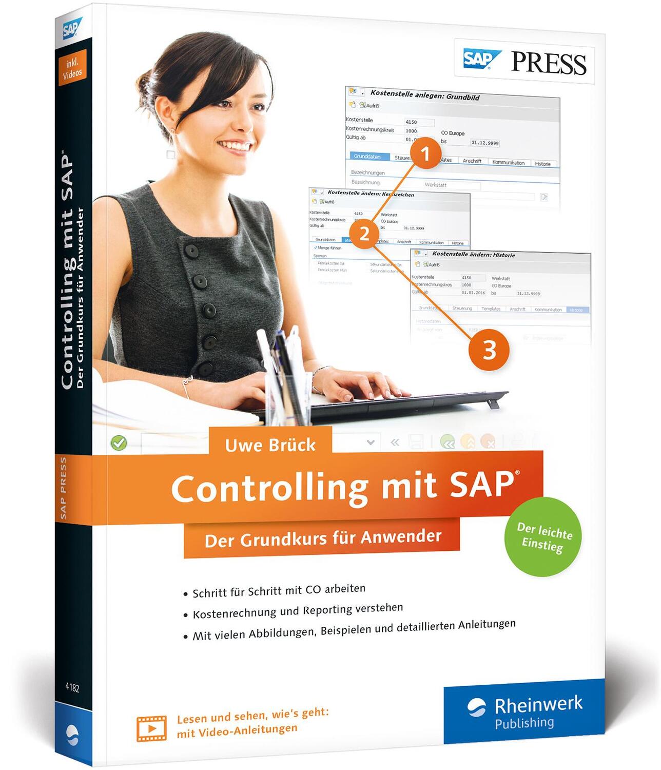 Cover: 9783836241823 | Controlling mit SAP: Der Grundkurs für Anwender | Uwe Brück | Buch