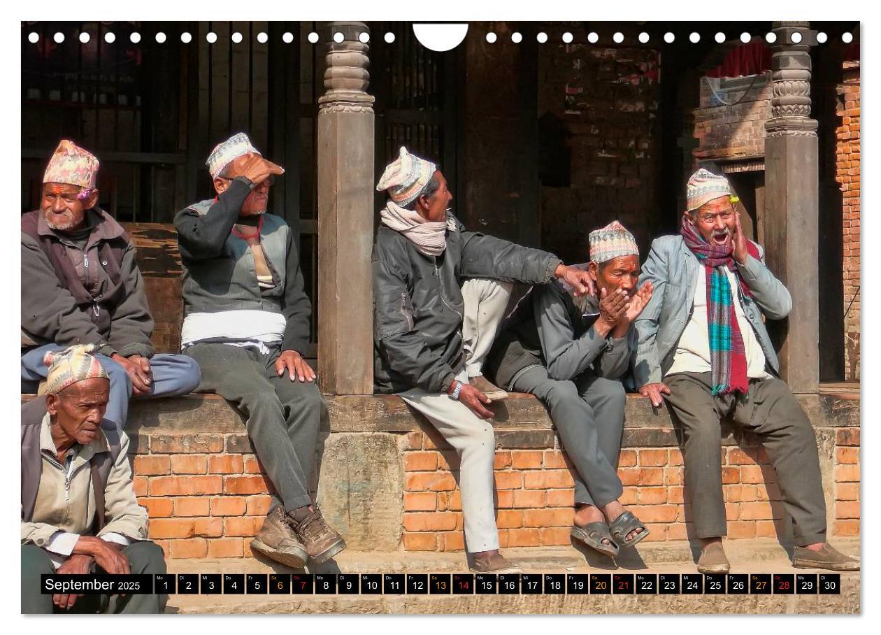 Bild: 9783435558438 | Nepal - das Dach der Welt (Wandkalender 2025 DIN A4 quer), CALVENDO...