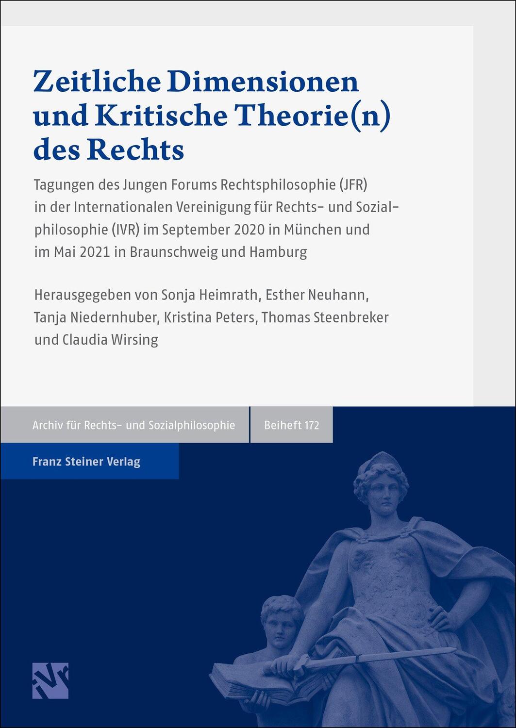 Cover: 9783515134835 | Zeitliche Dimensionen und Kritische Theorie(n) des Rechts | Buch