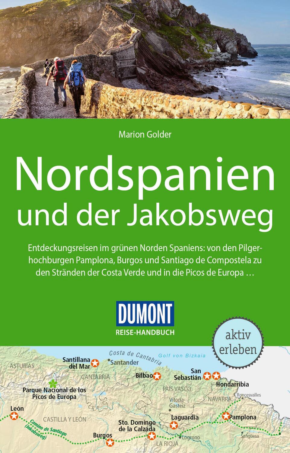 Cover: 9783616016474 | DuMont Reise-Handbuch Reiseführer Nordspanien und der Jakobsweg | Buch