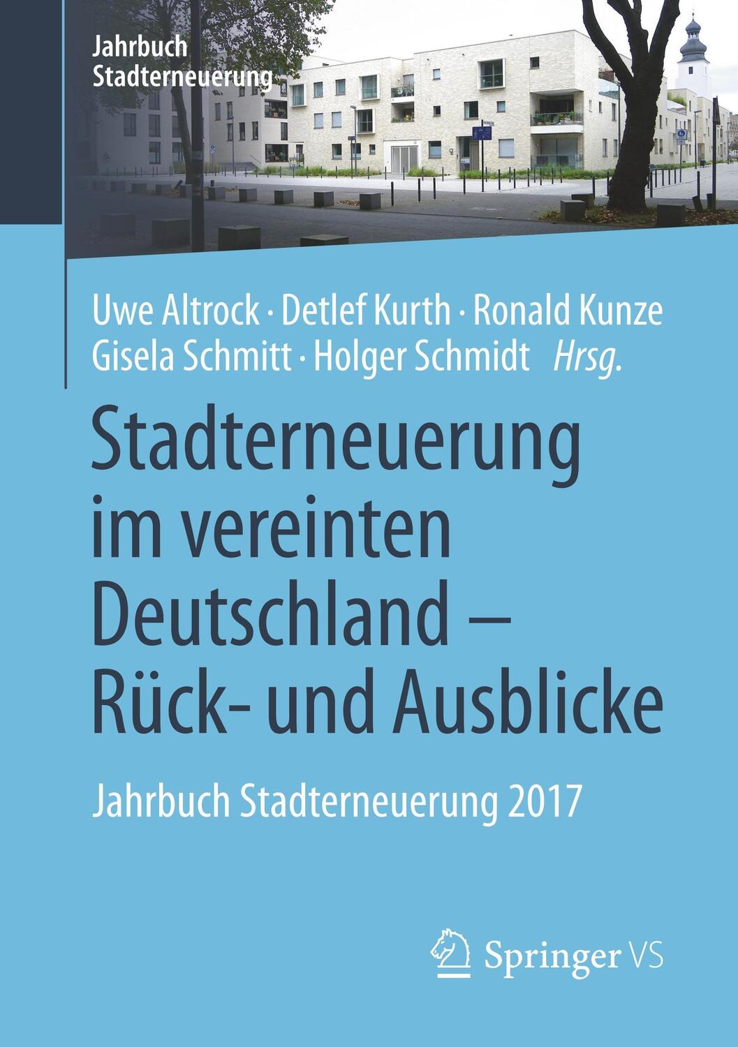 Cover: 9783658186487 | Stadterneuerung im vereinten Deutschland ¿ Rück- und Ausblicke | Buch