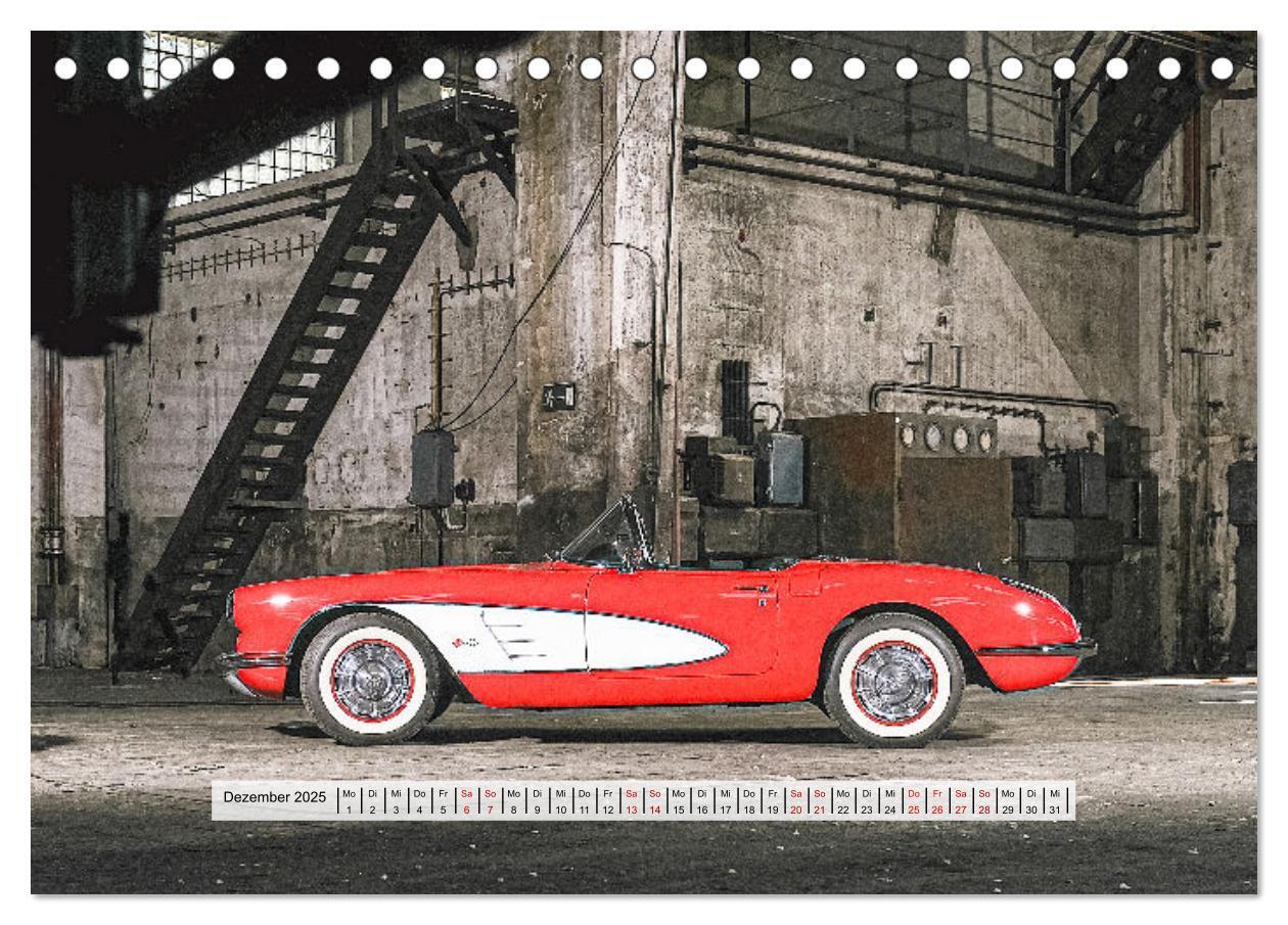 Bild: 9783383992193 | American Deam Car Corvette C1 (Tischkalender 2025 DIN A5 quer),...