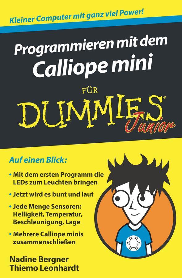 Cover: 9783527714490 | Programmieren mit dem Calliope mini für Dummies Junior | Taschenbuch