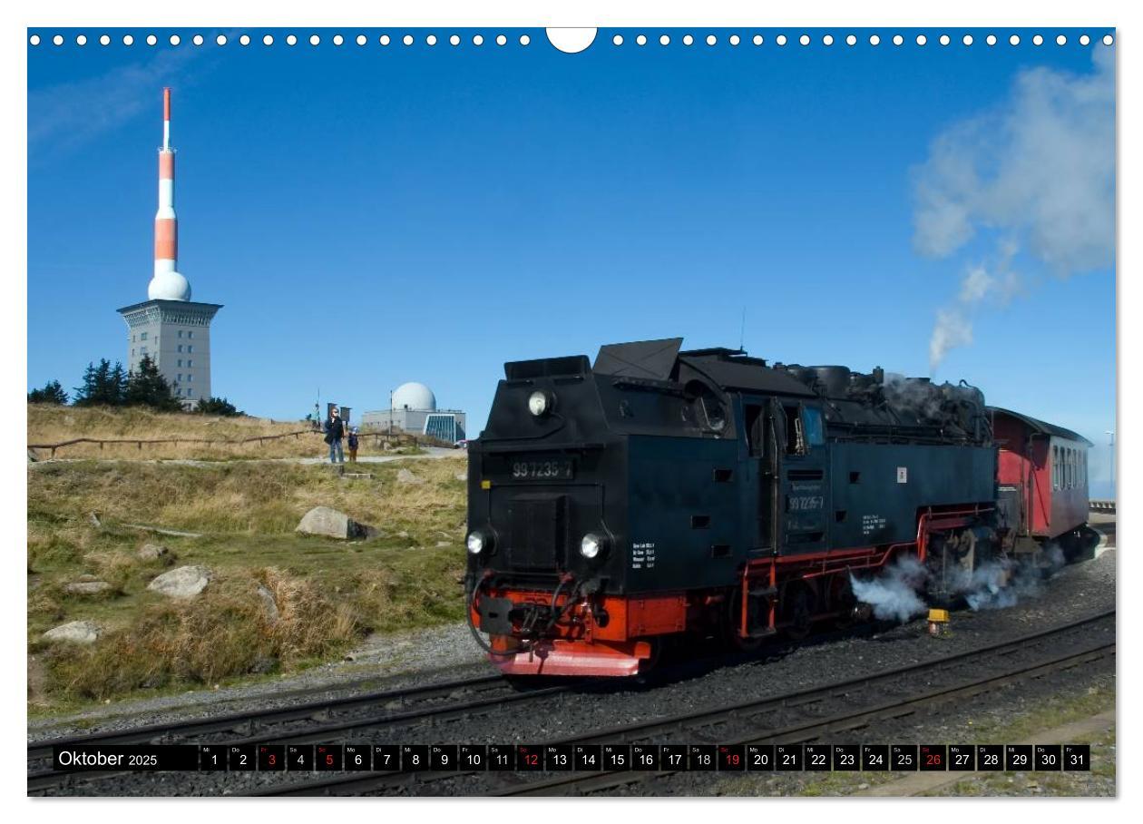 Bild: 9783435686971 | Schmalspurbahnen in Sachsen Anhalt (Wandkalender 2025 DIN A3 quer),...