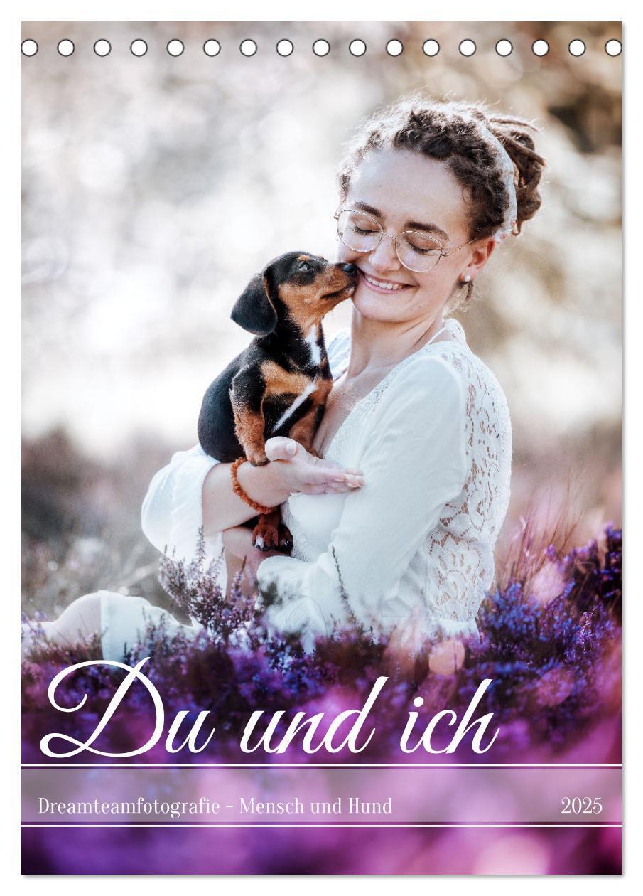 Cover: 9783435353392 | Du und ich - Dreamteamfotografie - Mensch und Hund (Tischkalender...