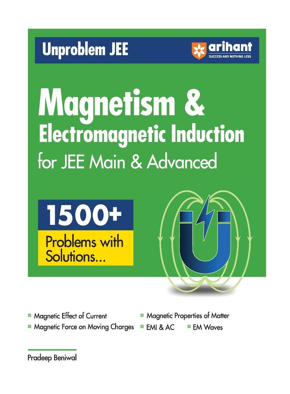 Cover: 9789358893786 | Arihant Unproblem JEE Magnetism &amp; Electromagnetic Induction For JEE...