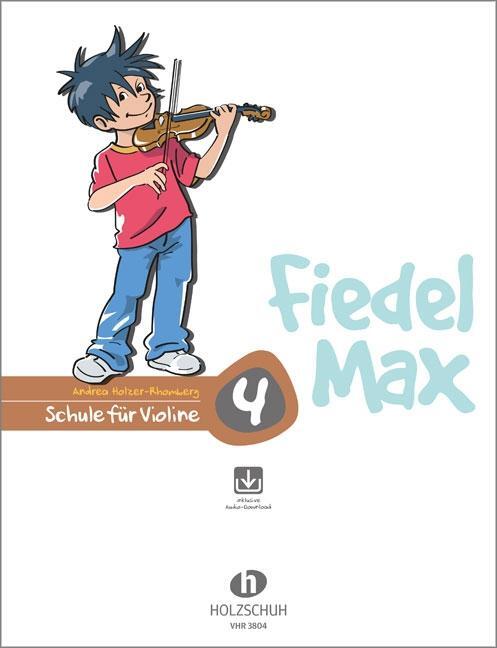 Cover: 9783920470450 | Fiedel Max - Schule für Violine 4 mit Downlaod | Holzer-Rhomberg