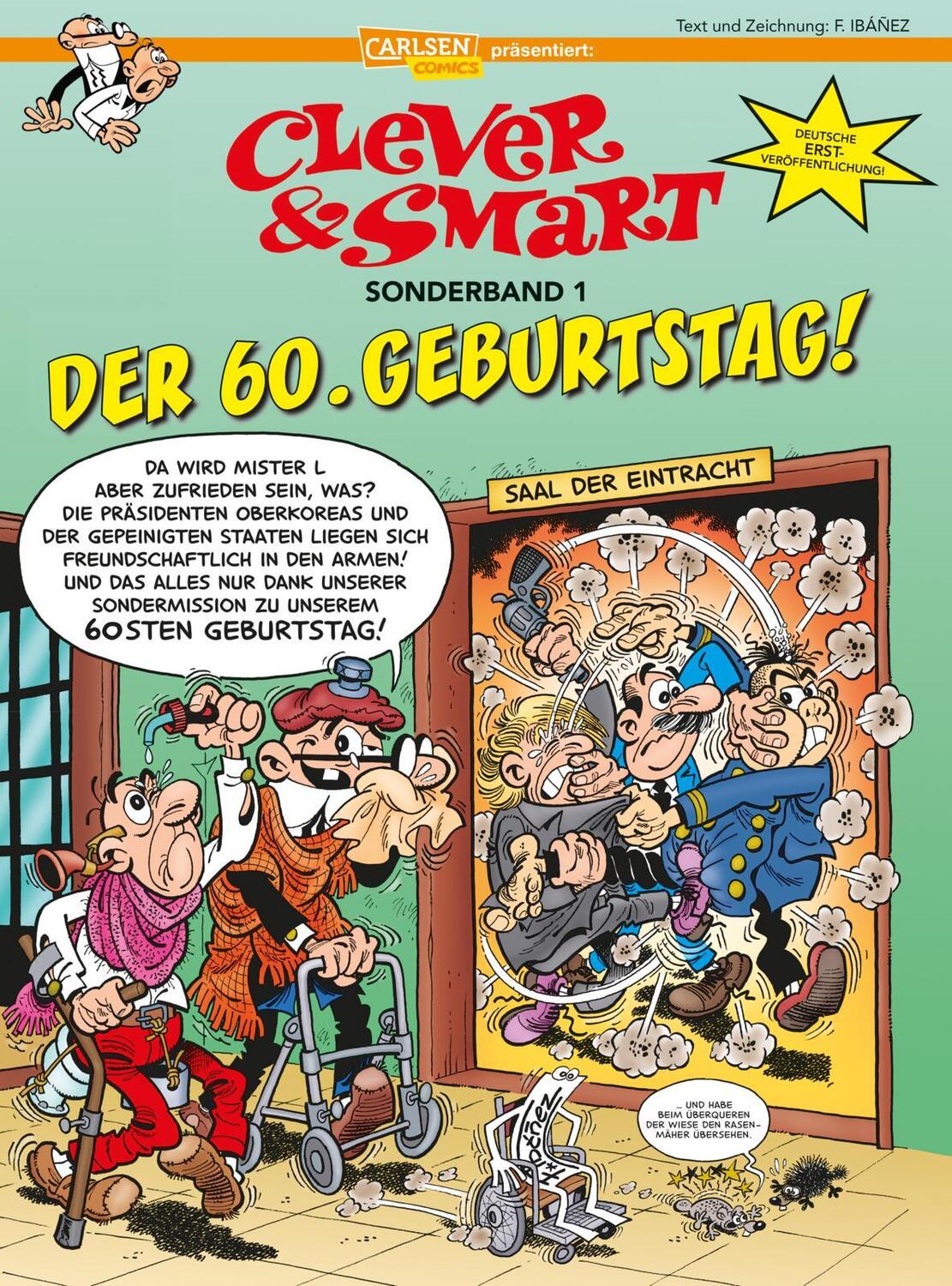 Cover: 9783551789631 | Clever und Smart Sonderband 1: Der 60. Geburtstag | Francisco Ibáñez