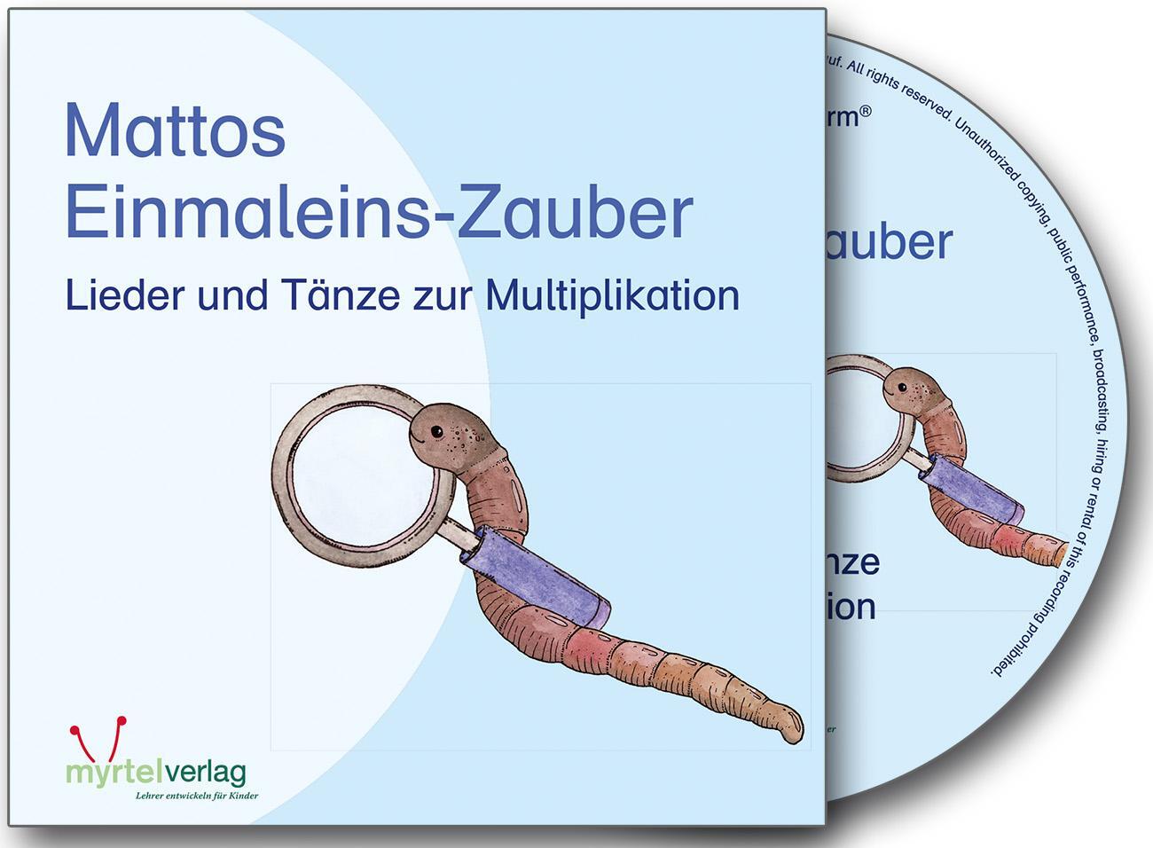 Cover: 9783938782781 | "Mattos Einmaleins-Zauber" CD | Lieder und Tänze zur Multiplikation