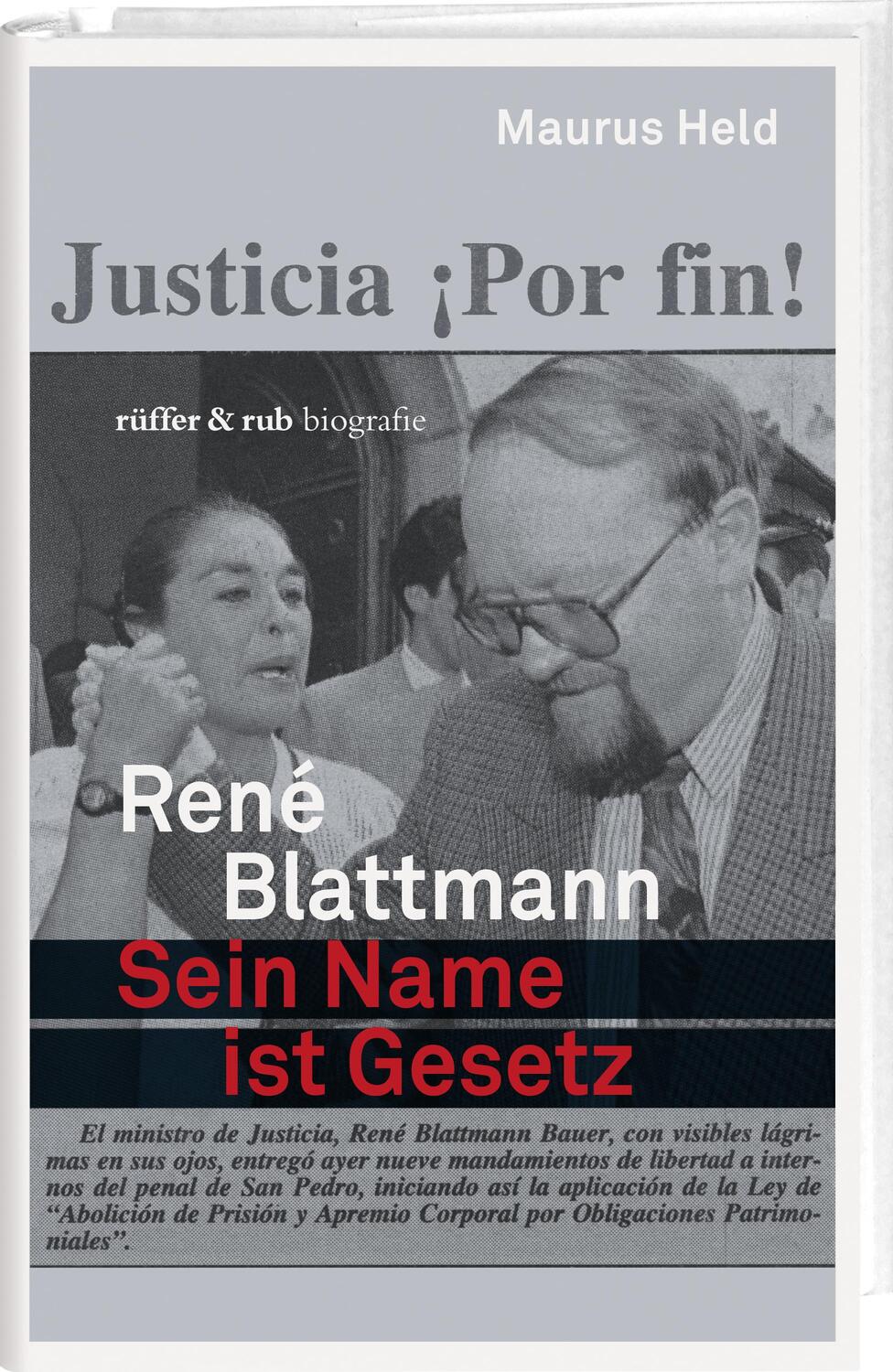 Cover: 9783907351208 | René Blattmann | Sein Name ist Gesetz | Maurus Held | Buch | 240 S.